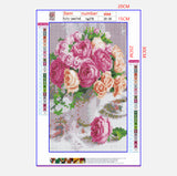 Full Diamond Painting kit - Flower Rose