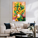 Full Diamond Painting kit - Sunflower flower