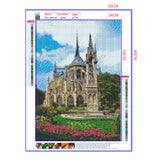 Full Diamond Painting kit - Beautiful scenery of Cath¨¦drale Notre Dame de Paris