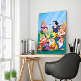 Full Diamond Painting kit - Snow White and the 7 Dwarfs (16x20inch)