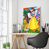 Full Diamond Painting kit - Snow White and her prince (16x20inch)