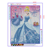 Full Diamond Painting kit - Cinderella (16x20inch)