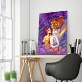 Full Diamond Painting kit - Beauty and the Beast (16x20inch)