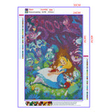 Full Diamond Painting kit - Alice in Wonderland