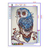 Full Diamond Painting kit - Pretty owl