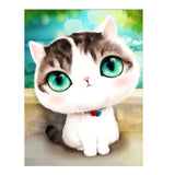 Full Diamond Painting kit - Cute cat