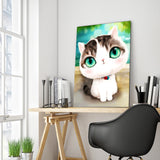 Full Diamond Painting kit - Cute cat