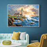Full Diamond Painting kit - Lighthouse by the sea