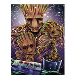 Full Diamond Painting kit - Groot