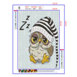 Full Diamond Painting kit - Cute owl