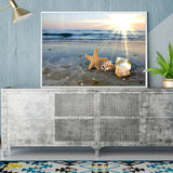 Full Diamond Painting kit - Beautiful view on the beach by the sea