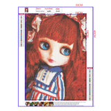 Full Diamond Painting kit - Girl doll