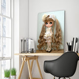 Full Diamond Painting kit - Girl doll