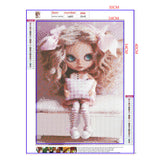 Full Diamond Painting kit - Girl doll