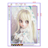 Full Diamond Painting kit - Girl doll