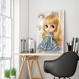 Full Diamond Painting kit - Girl doll