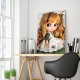 Full Diamond Painting kit - Girl doll