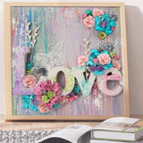 Full Diamond Painting kit - LOVE