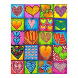 Full Diamond Painting kit - Cartoon heart