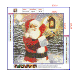 Full Diamond Painting kit - Santa Claus