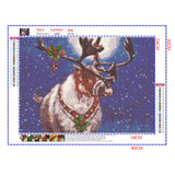 Full Diamond Painting kit - Christmas deer