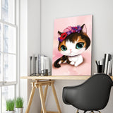 Full Diamond Painting kit - Cute little cat