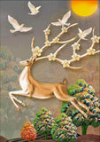 Full Diamond Painting kit - Sika deer