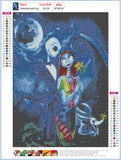 Full Diamond Painting kit - The Nightmare Before Christmas