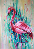 Full Diamond Painting kit - Flamingo