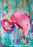 Full Diamond Painting kit - Flamingo