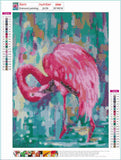 Full Diamond Painting kit - Flamingo