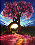 Full Diamond Painting kit - Couple tree