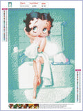 Full Diamond Painting kit - Betty Boop