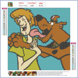 Full Diamond Painting kit - Scooby Doo