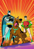 Full Diamond Painting kit - Scooby-Doo and Superman