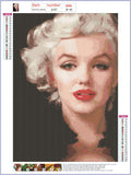 Full Diamond Painting kit - Marilyn Monroe