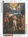 Full Diamond Painting kit - The Baptism of the Lord