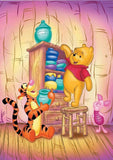 Full Diamond Painting kit - Pooh Bear and Tigger