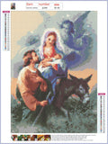 Full Diamond Painting kit - Jesus Mary