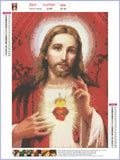 Full Diamond Painting kit - Best sacred heart of jesus