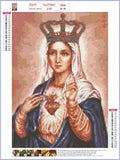 Full Diamond Painting kit - Holy mary mother god