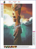 Full Diamond Painting kit - Jesus saves