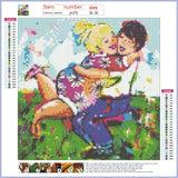 Full Diamond Painting kit - Valentines day couple