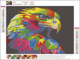 Full Diamond Painting kit - Color eagle