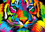 Full Diamond Painting kit - Color tiger