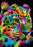 Full Diamond Painting kit - Color leopard