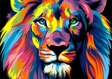 Full Diamond Painting kit - Color lion