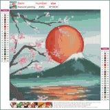 Full Diamond Painting kit - Sunrise