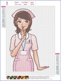 Full Diamond Painting kit - Lovely nurse