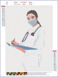 Full Diamond Painting kit - Cool doctor